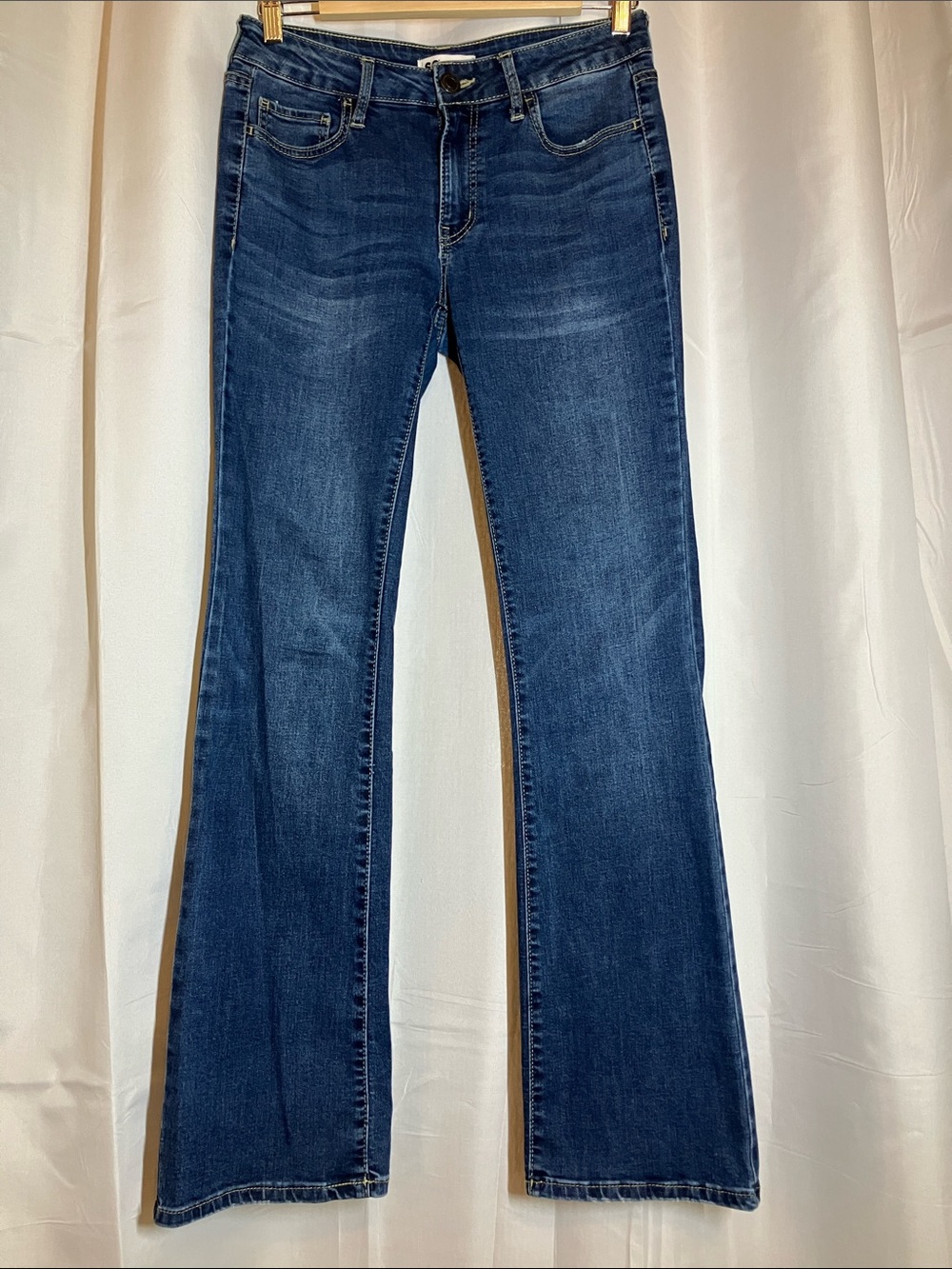 SO Dark Blue Flare Jeans